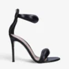Bijoux Padded-strap Leather Heeled Sandals