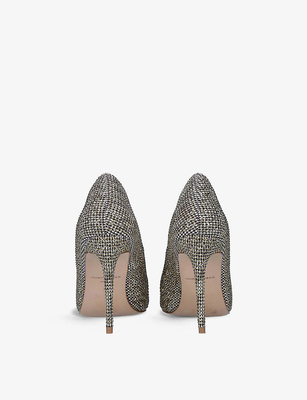 Kurt Geiger London Belgravia Crystal-embellished Woven Courts 4 Kurt Geiger London Belgravia Crystal-embellished Woven Courts - Image 4
