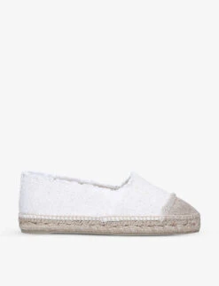 Castañer Kampala Raw-trimmed Cotton-canvas Espadrilles