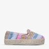 Manebi Acapulco Multi-coloured Double-sole Raffia-jute Espadrilles