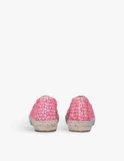 Manebi Yucatan Raffia-jute Slip-on Espadrilles 7 Manebi Yucatan Raffia-jute Slip-on Espadrilles -Manolo Blahnik Store R03953944 PINKCOMB ALT03