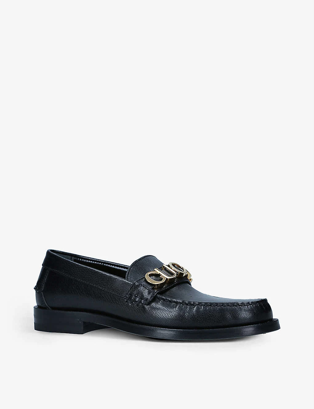 Gucci Cara Brand-hardware Leather Loafer 3 Gucci Cara Brand-hardware Leather Loafer - Image 3