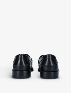 Gucci Cara Brand-hardware Leather Loafer 8 Gucci Cara Brand-hardware Leather Loafer -Manolo Blahnik Store R03958273 BLACK ALT03