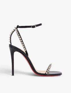 Christian Louboutin So Me 100 Leather Heeled Sandals