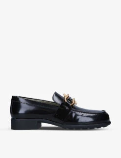 Bottega Veneta Madame Horsebit-embellished Leather Loafers