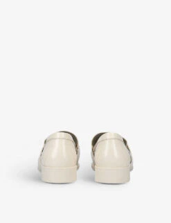 Bottega Veneta Madame Horse-bit-embellished Leather Loafers -Manolo Blahnik Store R03964305 CREAM ALT03