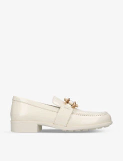 Bottega Veneta Madame Horse-bit-embellished Leather Loafers