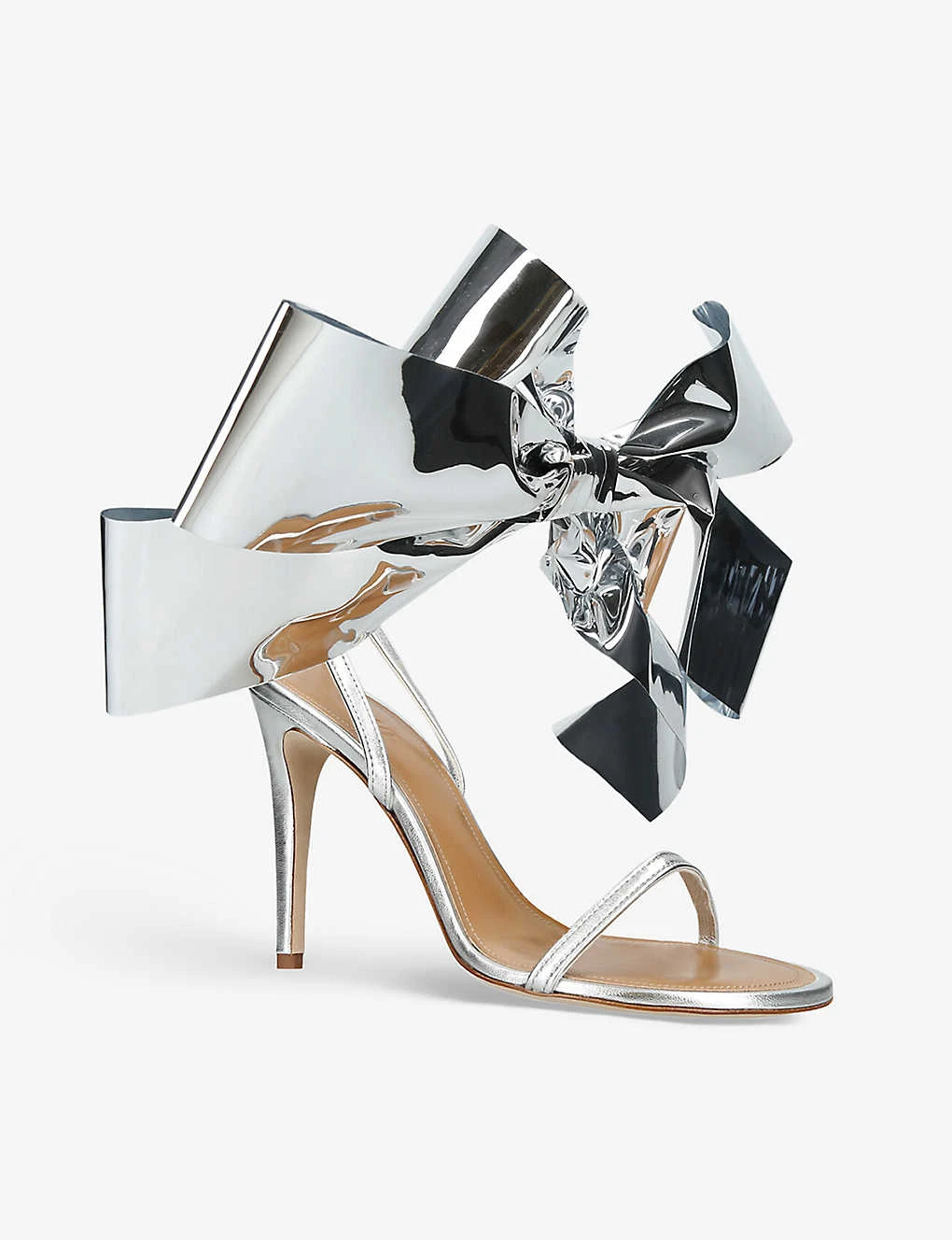 Loewe Bow-embellished Leather Heeled Sandals 3 Loewe Bow-embellished Leather Heeled Sandals - Image 3