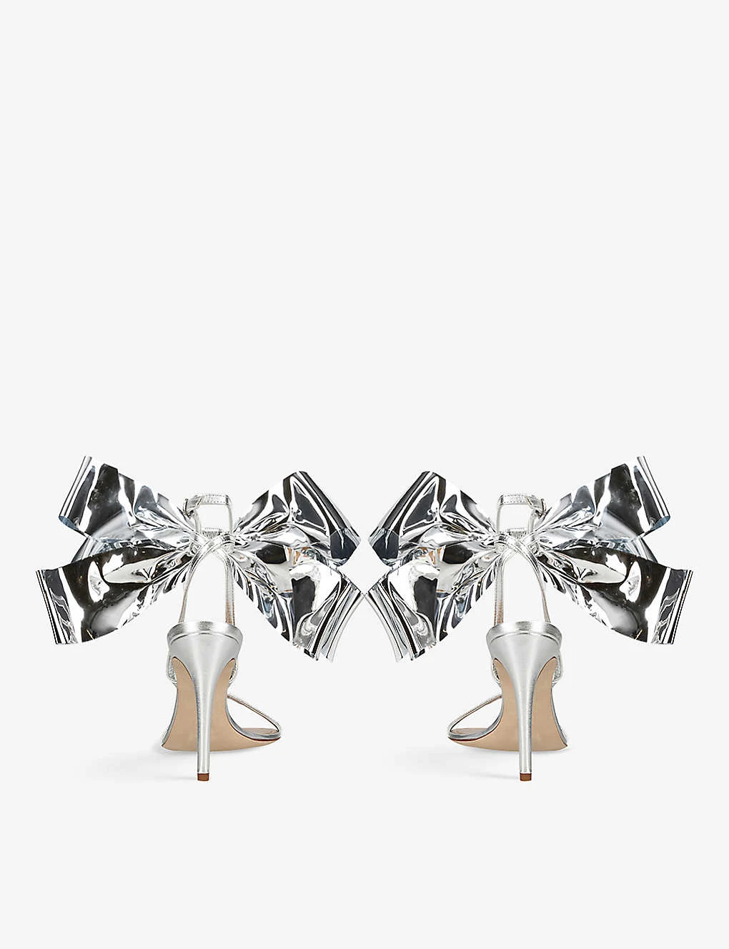 Loewe Bow-embellished Leather Heeled Sandals 4 Loewe Bow-embellished Leather Heeled Sandals - Image 4