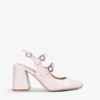 KG Kurt Geiger Amelia Faux Patent-leather Mary Jane Heels