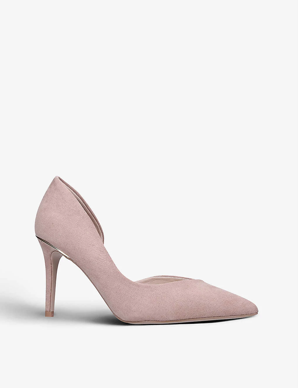 KG Kurt Geiger Alyssa 2 Pointed-toe Faux-suede Court Shoes 3 KG Kurt Geiger Alyssa 2 Pointed-toe Faux-suede Court Shoes - Image 3