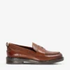 Dune Geeno Apron-stitch Leather Penny Loafers
