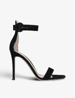 Portofino Open-toe Suede Heeled Sandals