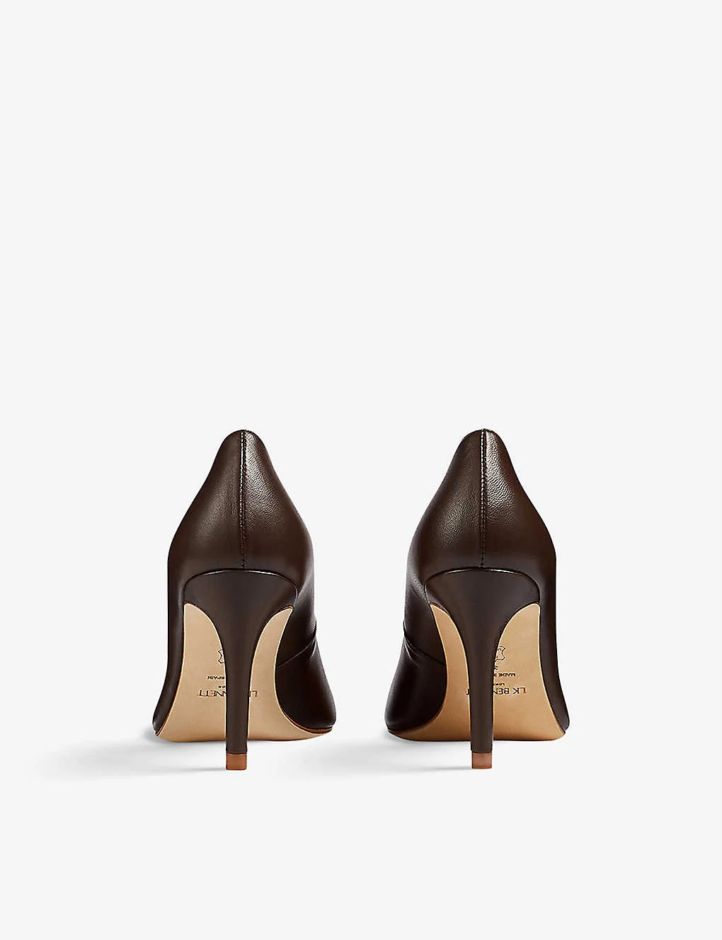 Floret Pointed-toe Leather Courts 4 Floret Pointed-toe Leather Courts - Image 4