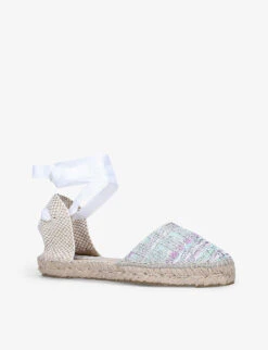 Manebi Yucatan Raffia Mules -Manolo Blahnik Store R03997281 SILVERCOM ALT02