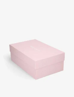 Crystal-embellished 100 Leather And PVC Heeled Courts -Manolo Blahnik Store R03998875 BLACK ALT04