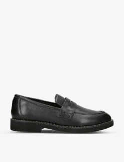 Carvela Reaction Crystal-midsole Leather Loafers