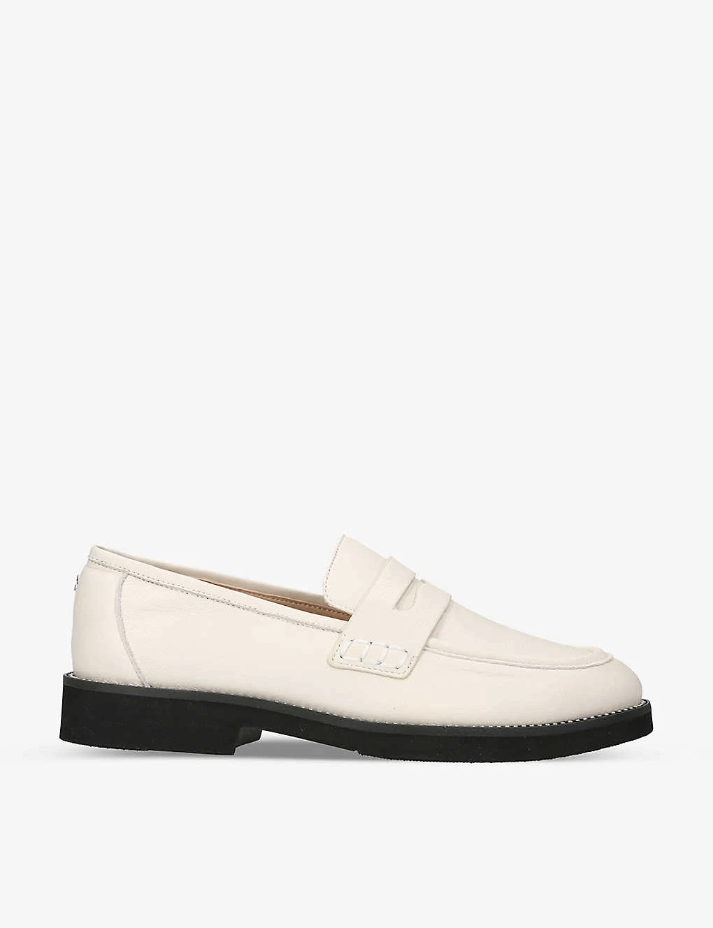 Carvela Reaction Crystal-embellished Leather Loafers 1 Carvela Reaction Crystal-embellished Leather Loafers