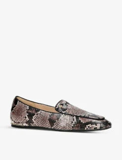 Carvela Loyal Quilted C-stud Leather Slip-on Loafers -Manolo Blahnik Store R04003605 BEIGECOMB ALT02
