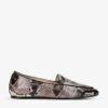 Carvela Loyal Quilted C-stud Leather Slip-on Loafers