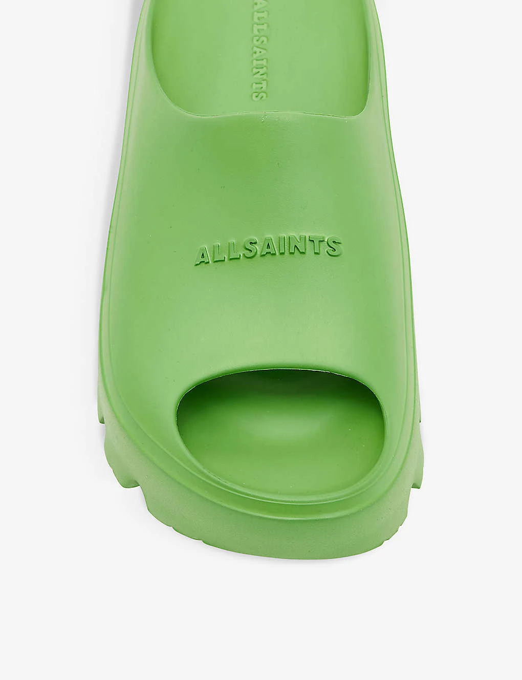 AllSaints Eclipse Flatform Rubber Sliders 2 AllSaints Eclipse Flatform Rubber Sliders - Image 2