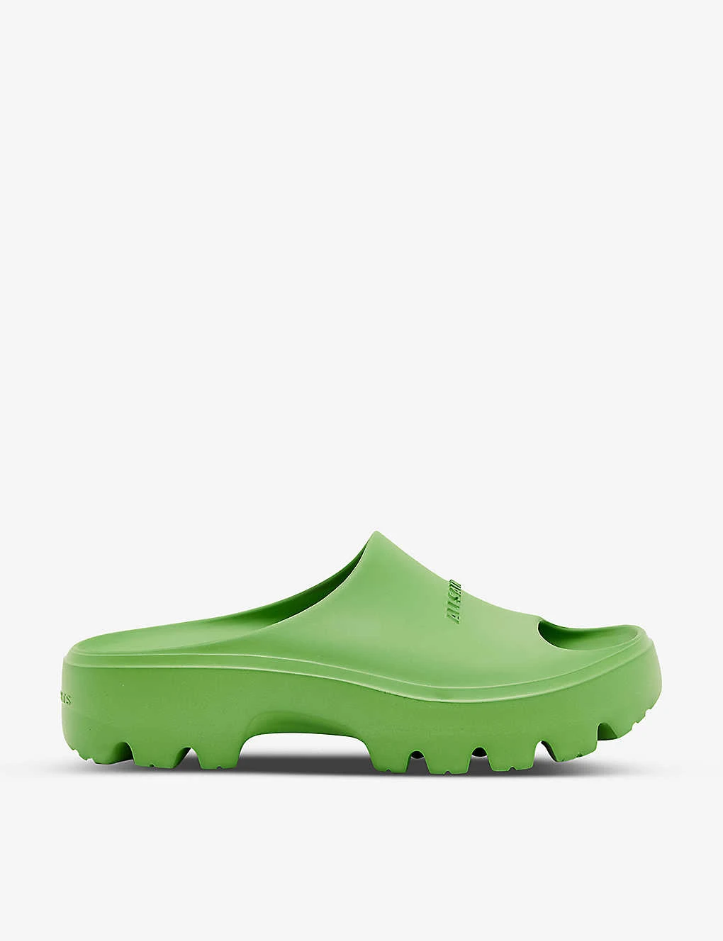 AllSaints Eclipse Flatform Rubber Sliders 1 AllSaints Eclipse Flatform Rubber Sliders