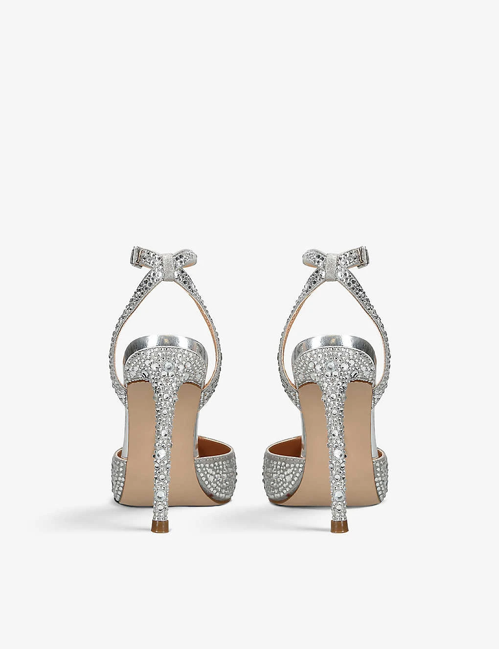 Steve Madden Revert Crystal-embellished Satin Heeled Sandals 4 Steve Madden Revert Crystal-embellished Satin Heeled Sandals - Image 4