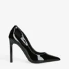 Steve Madden Vaze Faux Patent-leather Courts