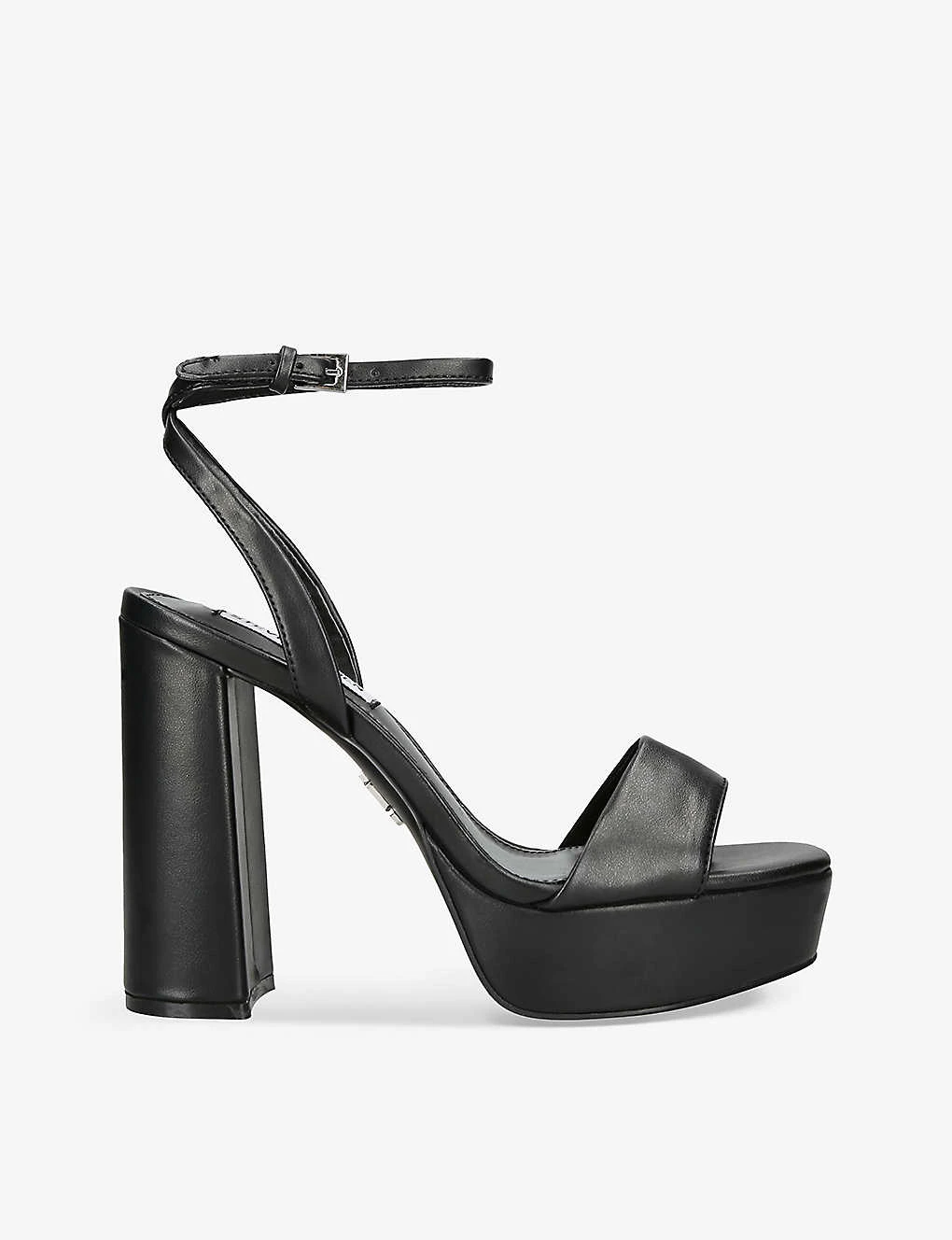 Steve Madden Lessa Faux-leather Platform Sandals 1 Steve Madden Lessa Faux-leather Platform Sandals