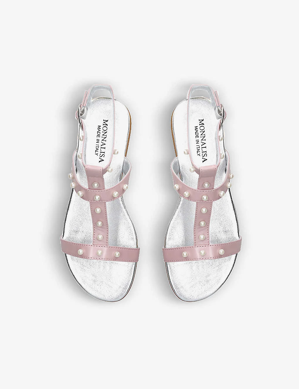 Studded Caged Patent-leather Sandals 9-10 Years 2 Studded Caged Patent-leather Sandals 9-10 Years - Image 2