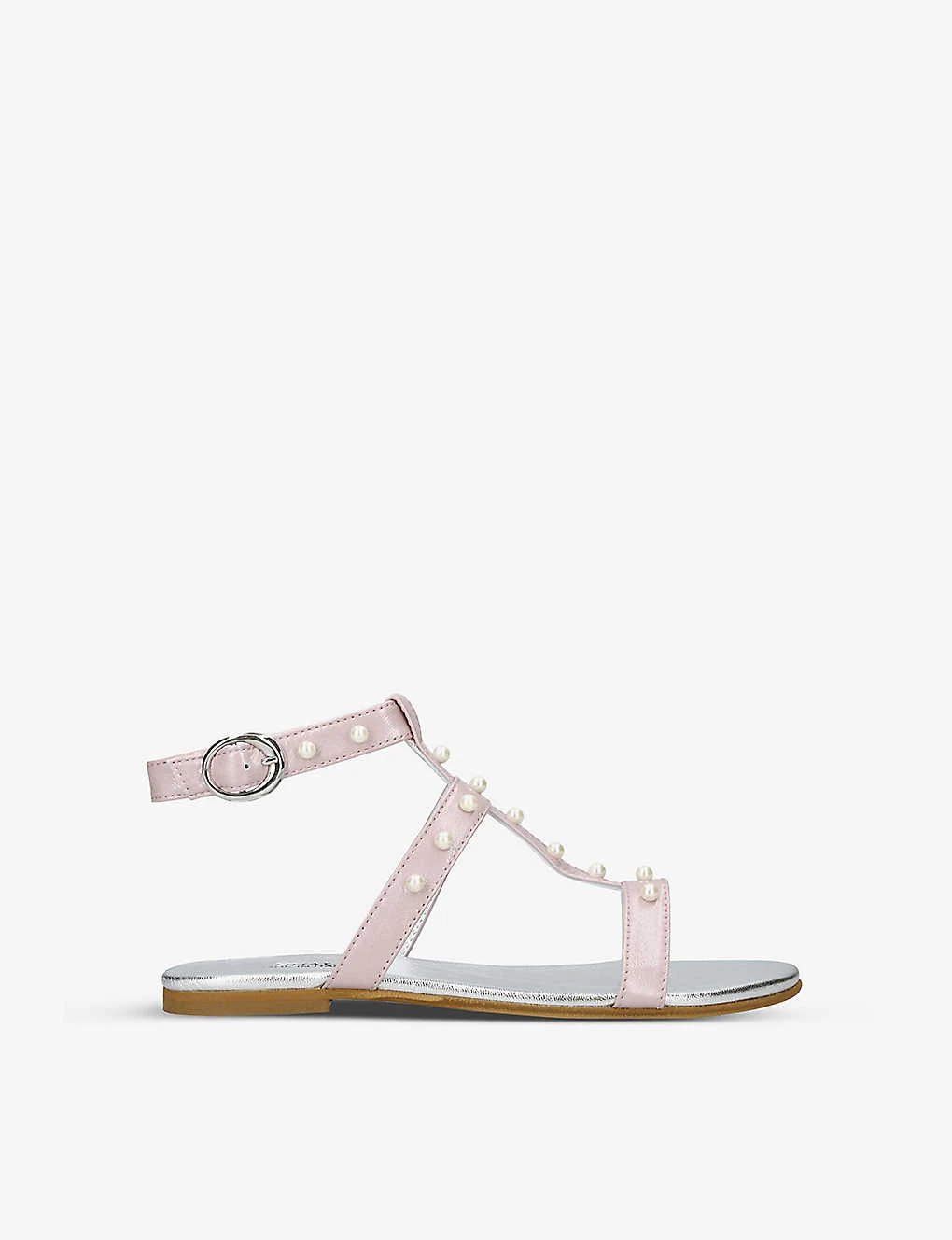 Studded Caged Patent-leather Sandals 9-10 Years 1 Studded Caged Patent-leather Sandals 9-10 Years