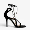 Reiss Kate Swirl-strap Heeled Leather Sandals