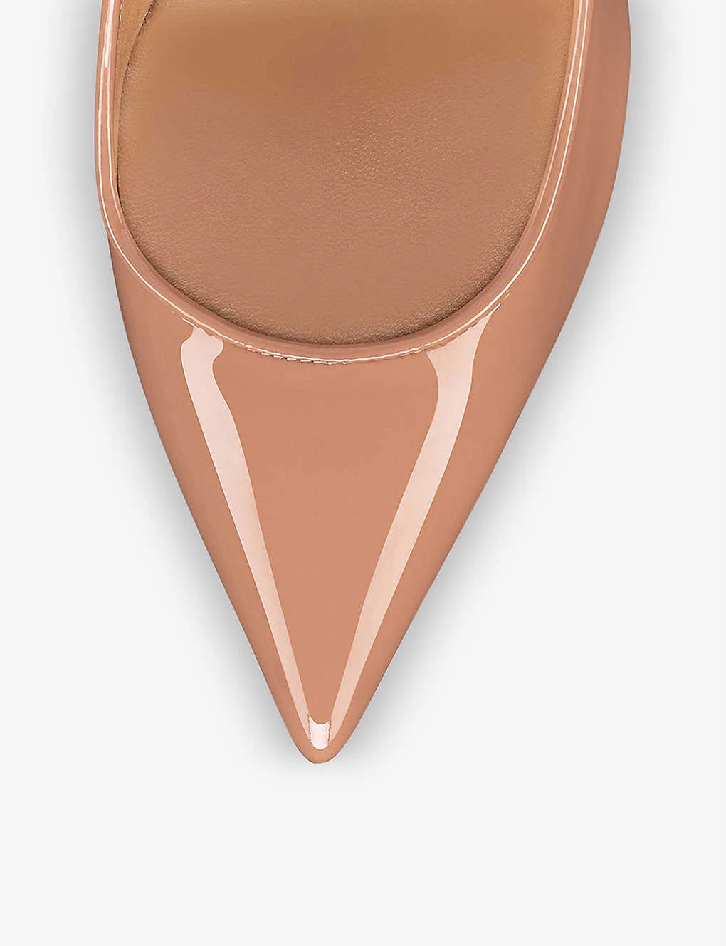 Christian Louboutin Sporty Kate 85 Patent-leather Courts 4 Christian Louboutin Sporty Kate 85 Patent-leather Courts - Image 4