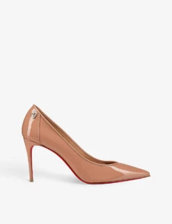 Christian Louboutin Sporty Kate 85 Patent-leather Courts