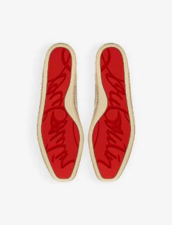 Christian Louboutin Espadon Leather Loafers -Manolo Blahnik Store R04075722 GOOSE ALT04