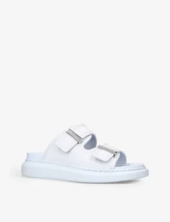 Alexander McQueen Runway Oversized-sole Rubber Sandals -Manolo Blahnik Store R04077922 LILAC ALT02