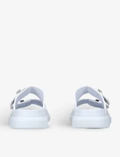 Alexander McQueen Runway Oversized-sole Rubber Sandals -Manolo Blahnik Store R04077922 LILAC ALT03