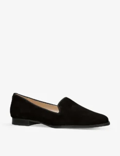 Legend Suede Loafers -Manolo Blahnik Store R04080492 BLACK ALT02