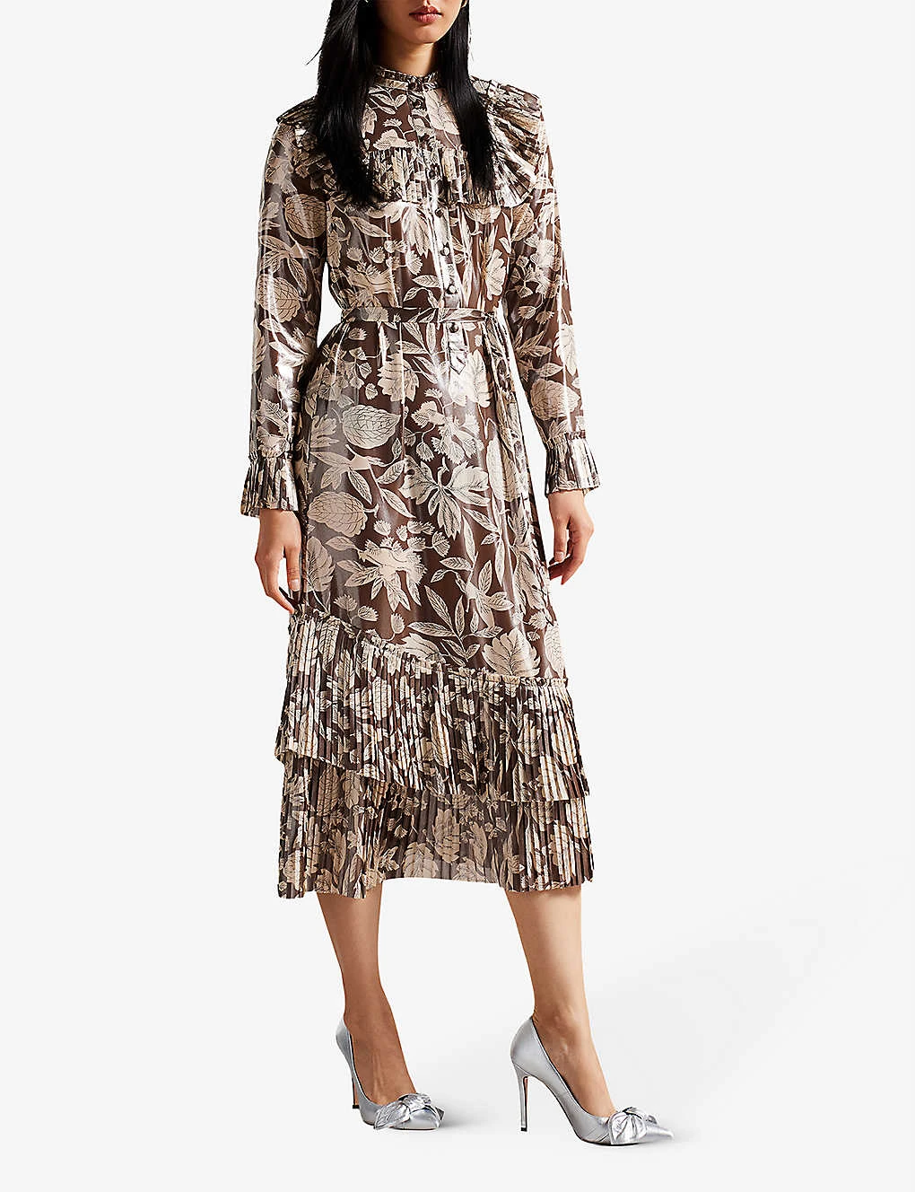 Ted Baker Silveyy Bow-embellished Leather Court Heels 5 Ted Baker Silveyy Bow-embellished Leather Court Heels - Image 5