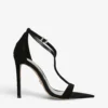 Carvela Vanity 110 Pointed-toe Stiletto Suede Sandals