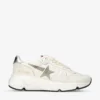 Golden Goose Running Sole 10876 Star-motif Leather Mid-top Trainers
