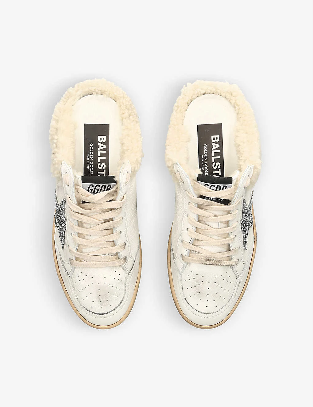 Golden Goose Ballstar Sabots Leather-blend Trainers 2 Golden Goose Ballstar Sabots Leather-blend Trainers - Image 2