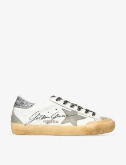 Golden Goose Super Star 10876 Logo-print Leather Low-top Trainers