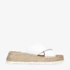 Chase Cross-band Leather Sandals