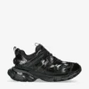 Balenciaga Men's Track Patent Recycled-nylon And Recycled-mesh Mid-top Trainers