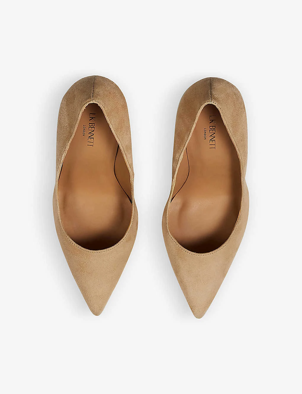Monroe Pointed-toe Suede Courts 2 Monroe Pointed-toe Suede Courts - Image 2