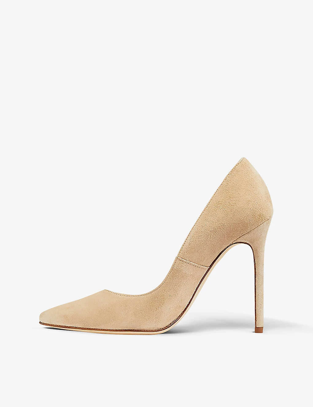 Monroe Pointed-toe Suede Courts 3 Monroe Pointed-toe Suede Courts - Image 3