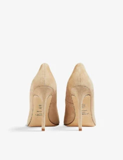 Monroe Pointed-toe Suede Courts 7 Monroe Pointed-toe Suede Courts -Manolo Blahnik Store R04105441 BEITRENCH ALT03