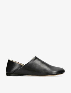 Loewe Toy Slip-on Leather Loafers