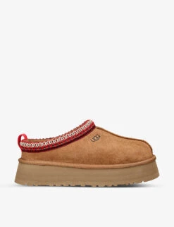 Ugg Tazz Suede And Shearling Slippers